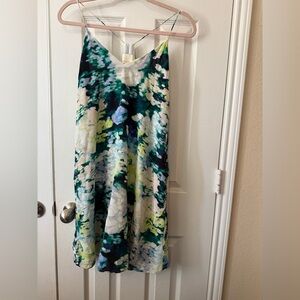 Cynthia Rowley Silk Watercolor Dress size 4